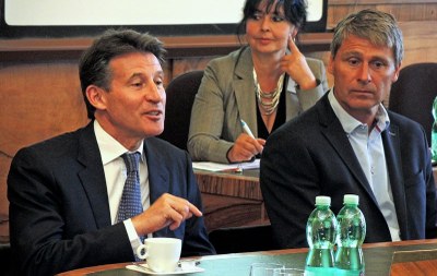 Sebastian Coe navštívil radnici města