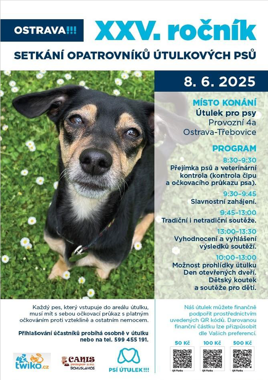 Setkání v ostravském útulku pro psy