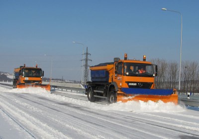 Silničáři vyrazili k zimní údržbě