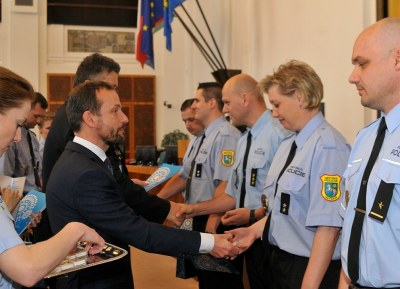 Slavnostní den pro městskou policii