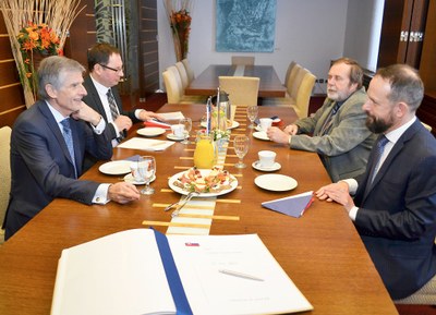 Slovenský velvyslanec navštívil Ostravu 