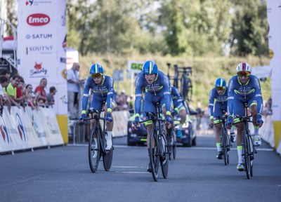 Ostravané fandili během časovky špičkovým cyklistům