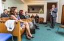 Stipendistům poděkoval náměstek primátora M. Štěpánek.