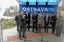 Ředitel DPO R. Kadlučka při projevu.