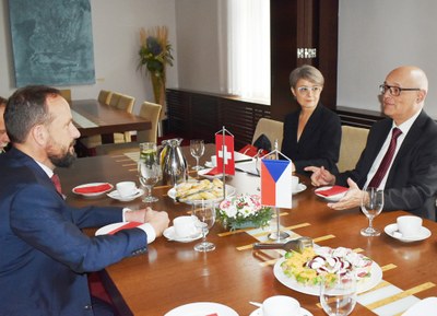 Švýcarský velvyslanec navštívil Ostravu 
