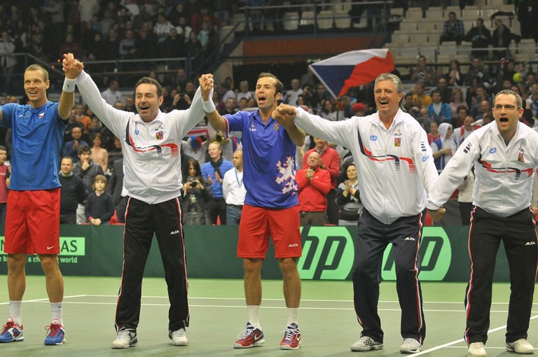 Tenisté zdolali Italy 4:1 a těší se na Srbsko s Djokovičem