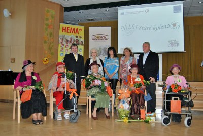 Titul Miss vyhrála 92letá paní Marie Míková