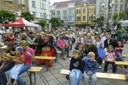 Folklor si našel své příznivce i v pondělí odpoledne