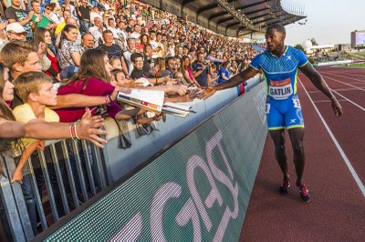 Tretra: Gatlin zaskočil za Bolta