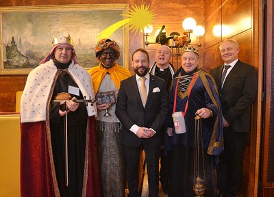Tři králové navštívili primátora 
