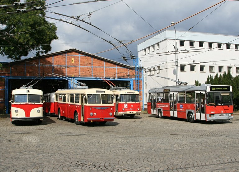 Trolejbusy jezdí po Ostravě už 65 let