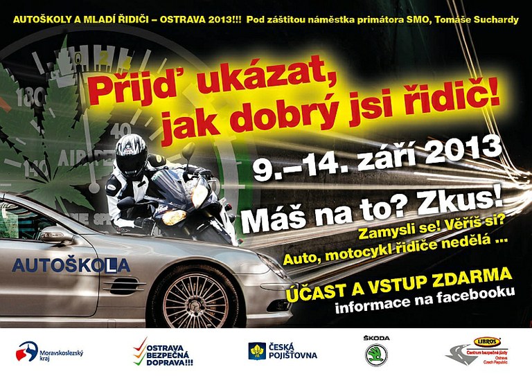 Týden pro autoškoly a řidiče v Centru bezpečné jízdy