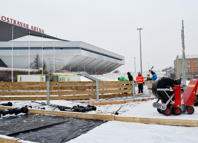 U Arény vznikají olympijská sportoviště