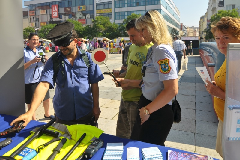 Akce se účastní i Městská policie Ostrava.