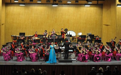 V domě kultury koncertoval tradiční čínský orchestr