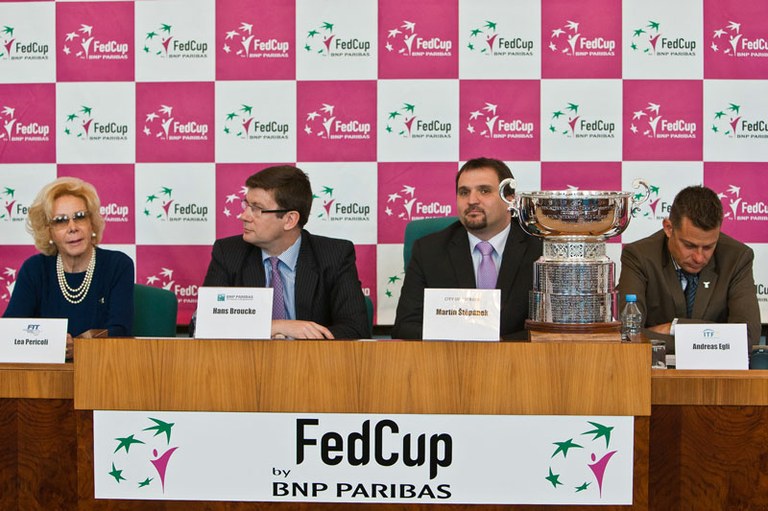 V Nové radnici rozlosováno semifinále Fed Cupu Česko-Itálie