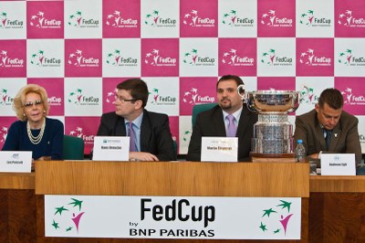 V Nové radnici rozlosováno semifinále Fed Cupu Česko-Itálie