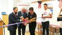 Z otevření American Corner v Knihovně města Ostravy.