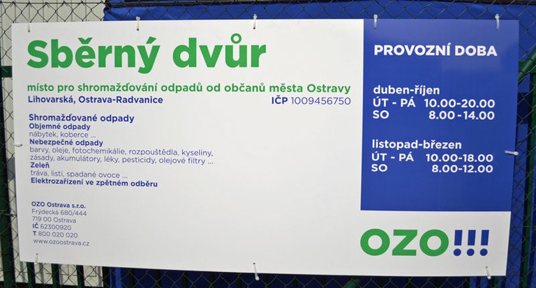 V Radvanicích mají nový sběrný dvůr