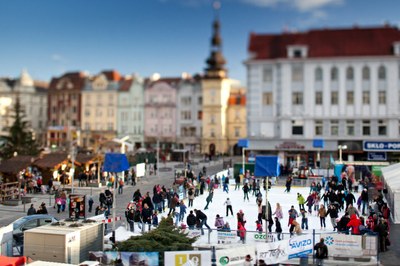 Vánoční kluziště!!! zahajuje opět na Masarykově náměstí