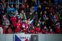 Utkání ČR – Srbsko sledoval „plný dům“, čili 15 tisíc diváků. 