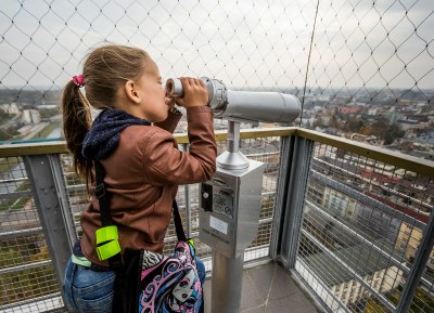 Vyhlídka na město je dočasně uzavřena