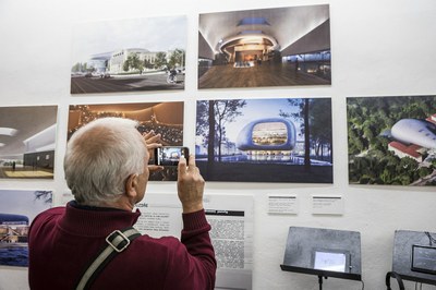 Výstava ukazuje všechny soutěžní návrhy nové koncertní haly