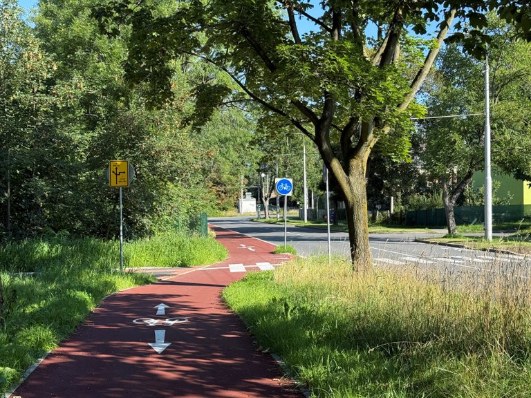 Výstavba další cyklistické infrastruktury v Ostravě