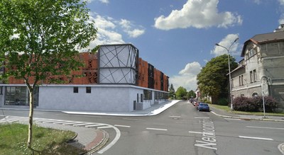 Výstavba parkovacího domu u městské nemocnice bude zahájena v říjnu