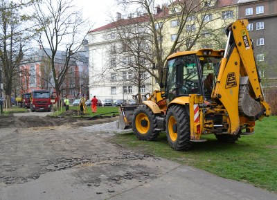 Začala rekonstrukce Parku čs. letců 