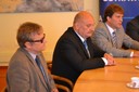Zleva: členové rady A. Koutný, D. Gříšek a L. Palyza