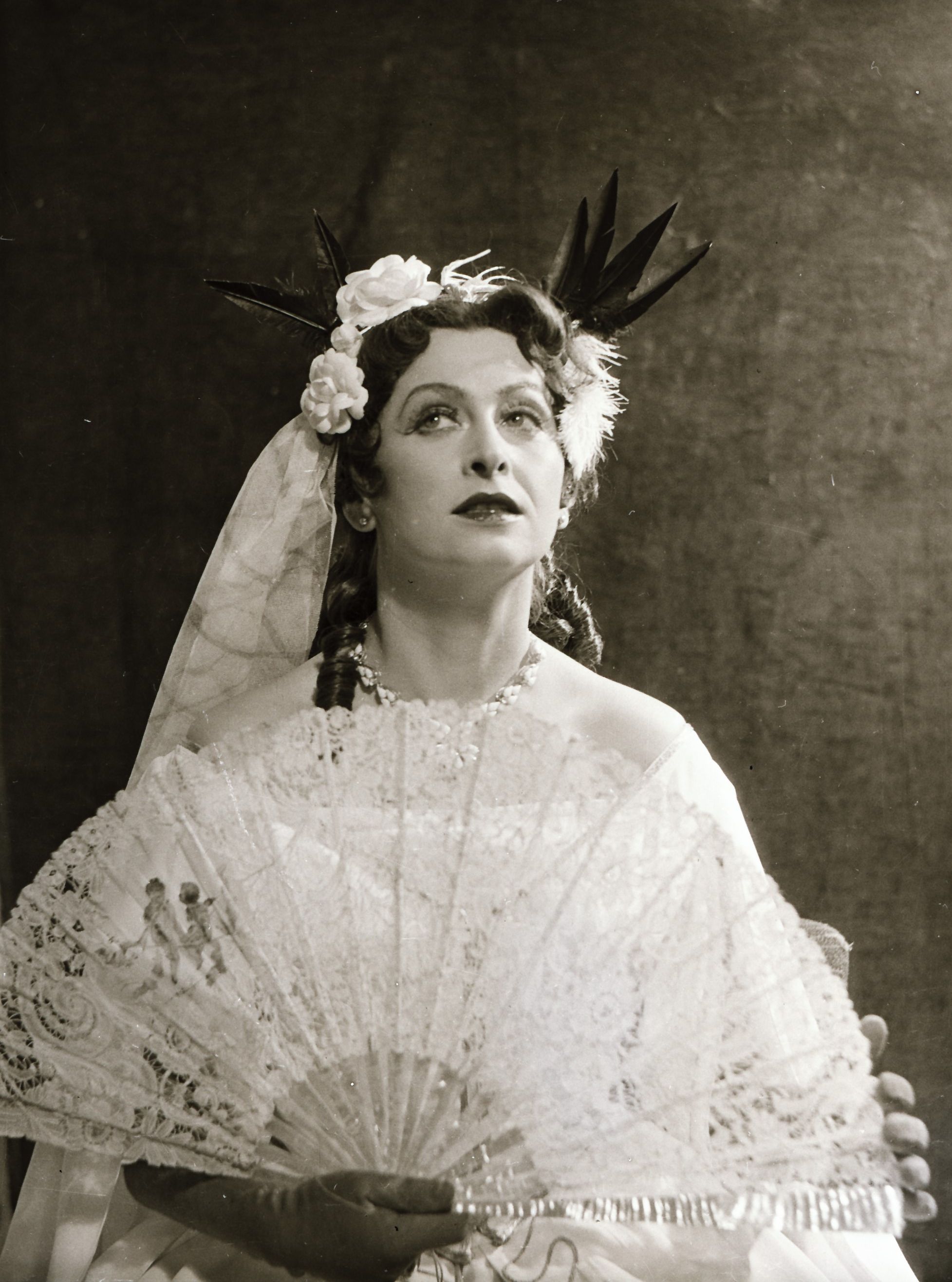 Věra Heroldová jako Violetta v Traviatě. (1958)