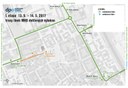Mapa objízdných tras – I. etapa