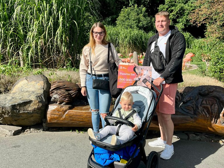 Zoo Ostrava přivítala půlmiliontého návštěvníka 