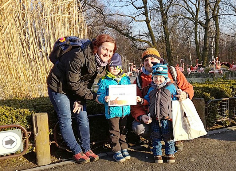 Zoo uvítala půlmiliontého návštěvníka