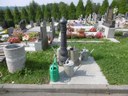 zdroj vody v horní části hřbitova