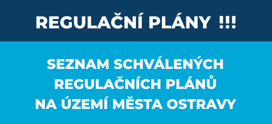 Regulační plány - seznam schválených regulačních plánů na území města Ostravy