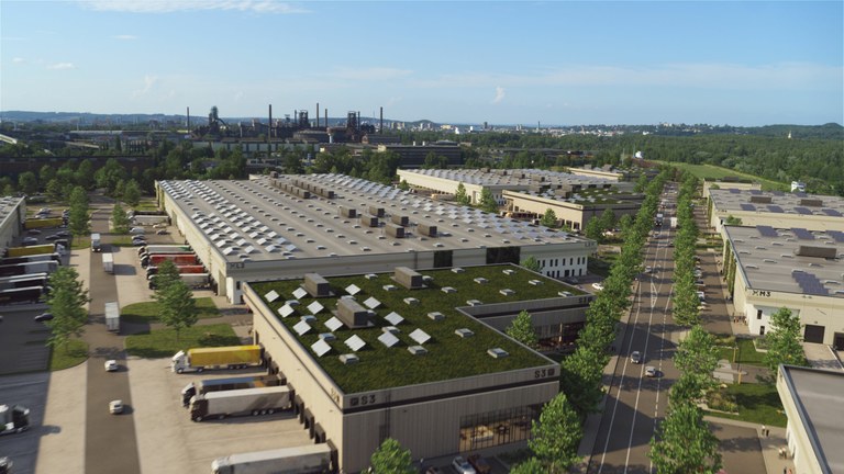 A new commercial and industrial park will be built near the Lower Vítkovice complex