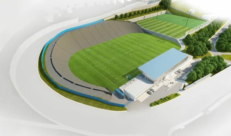 Construction of the football academy begins 
