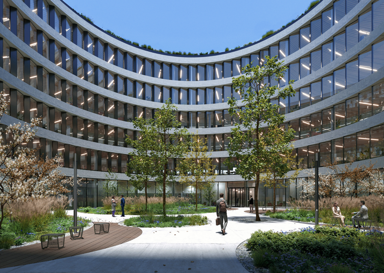 Contera is set to build “Organica” – a new smart office building in the heart of Ostrava