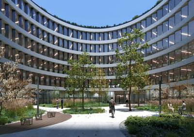 Contera is set to build “Organica” – a new smart office building in the heart of Ostrava