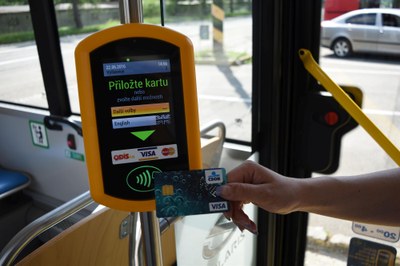 Electronic payments in Ostrava’s public transport are becoming more and more popular