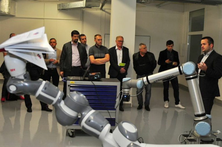 First collaborative robots in Ostrava