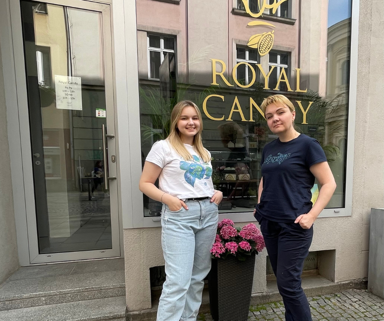 Maryna and Alina Ivankova: We’ve been impressed by Ostrava’s Expat Centre, which has helped us to meet other expats and promote our business
