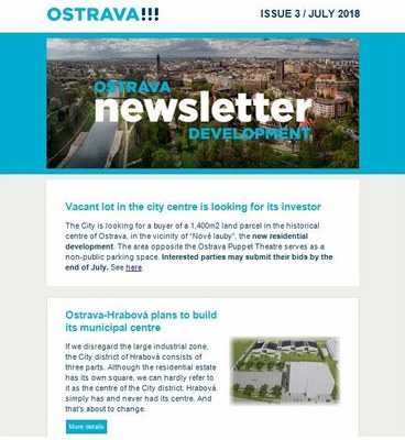 Ostrava Development Newsletter!!!: a new issue is here