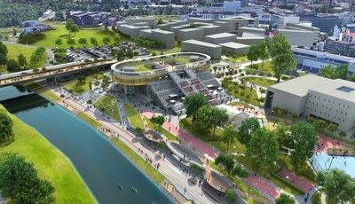 Ostrava plans a new promenade next to the river