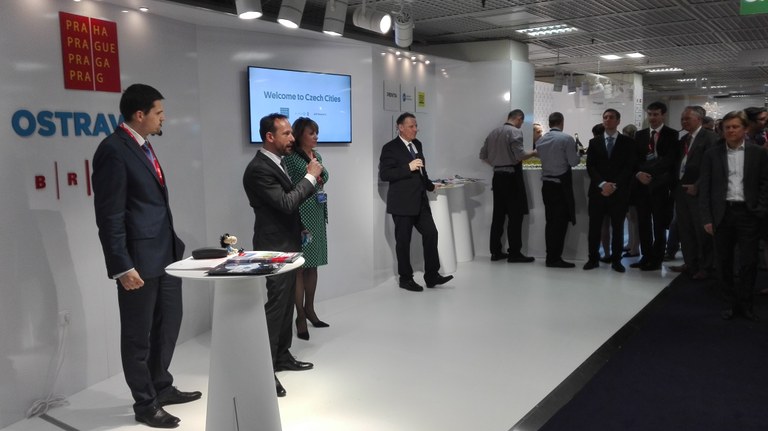 Ostrava appeared at MIPIM Cannes as part of the joint ‘Czech Cities’ exhibition