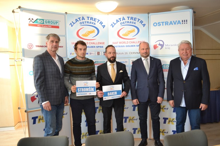 Ostrava’s 2019 Golden Spike has booked its first star names