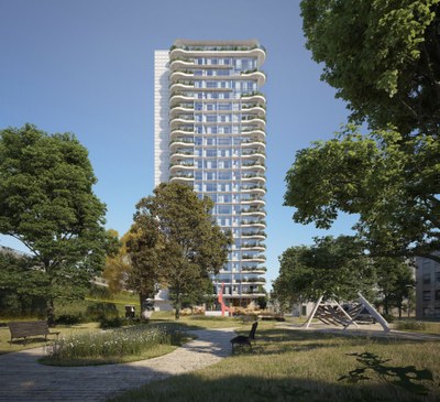 Reconstruction project for high-rise Ostrava landmark brings a fresh new concept