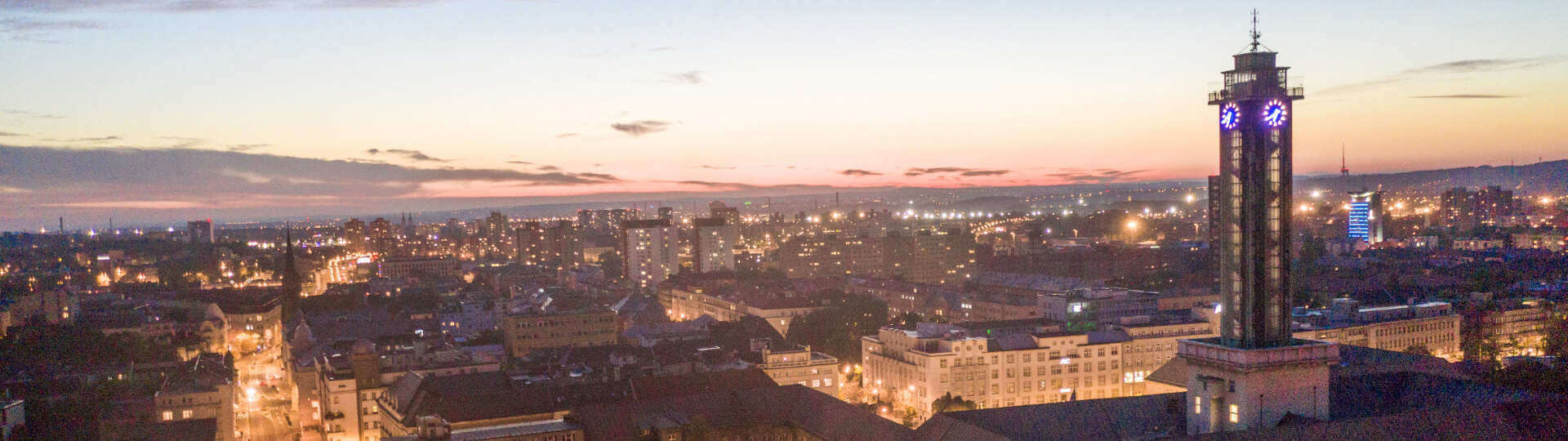 ilustrační foto - letecký pohled na Ostravu